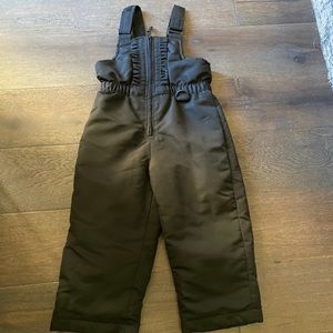 Wonder kids Black Snow Pants Bibs